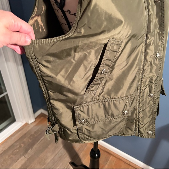 Lauren Ralph Lauren Fall Vintage Ralph Lauren Green Hunting Vest - Picture 7 of 12